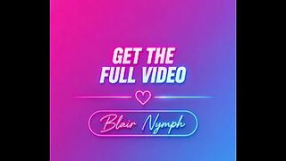 Whore getting drilled with an 11-inch sex toy - Blair Nymph