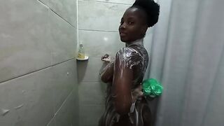 Ebony Angel Ass Clapping Massive Boobs Nipples Pierced Hot Stepdaughter In The Bathroom Stepdad Walks In This sweetheart Eagerly Supplicates Him For a Golden Shower - Mastermeat1