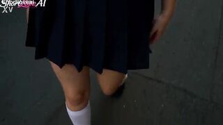 Mandie’s first Bukkake in Tokyo - AI GENERATED