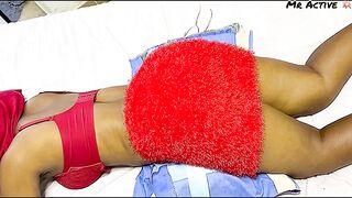 Don’t pull out, cum inside please...Romantic Sex ends with huge creampie & moaning, Real couple homemade sex