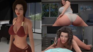 Away From Home - Full Story 3 - Life of a Slutty Hunk Who Went to Visit His Stepaunt's Home with Stepmom