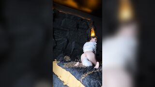 Catalien: Nude Tail Plug Photoshoot Bts