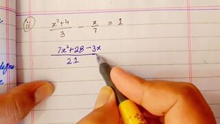 Match lec 41 - Learning new equations