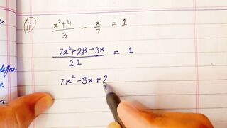 Match lec 41 - Learning new equations