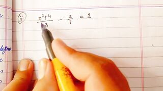 Match lec 41 - Learning new equations