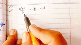 Match lec 41 - Learning new equations