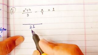 Match lec 41 - Learning new equations