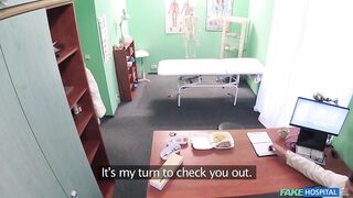Doctor Fucks his Girlfriends Sister in his office - Fake Hospital