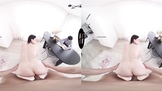 Classmate Studies Whilst Remido Takes Stepdad Deep In Her Butt — VirtualTaboo