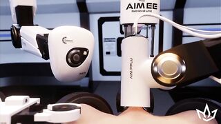 Fucking and cumming with milk machine(WEAR HEADPHONES)
