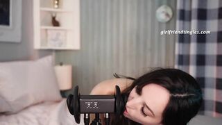 ASMR sexy girlfriend tells you how she'd suck your shlong JOI & OBSCENE TALK