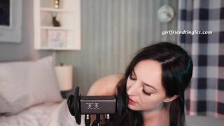 ASMR sexy girlfriend tells you how she'd suck your shlong JOI & OBSCENE TALK