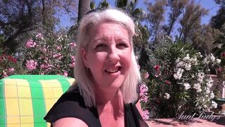 Auntjudys - Busty Mature Doctor Maggie Moon Provides Outdoor Sex Therapy