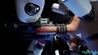 Brigitte Overwatch Shemale hentai Milking Machine 3D Anime