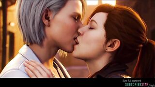 AI grok video lesbian videogame MJ x Silver Sable Spider-Dude Playstation 4