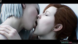 AI grok video lesbian videogame MJ x Silver Sable Spider-Dude Playstation 4