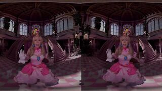Kay Enjoyable As Princess Peach Fucking In XXX SUPER MARIO BROS VR Porn