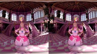 Kay Enjoyable As Princess Peach Fucking In XXX SUPER MARIO BROS VR Porn