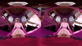 Kay Enjoyable As Princess Peach Fucking In XXX SUPER MARIO BROS VR Porn