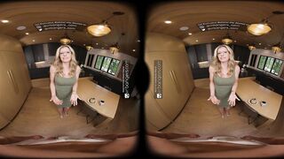 VR Bangers: Hot Stepmom In Glasses Takes A Giant Dong In Her Butt And Bangs Hard - VR Porn