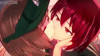 Sex in the cafeteria (3d animation)