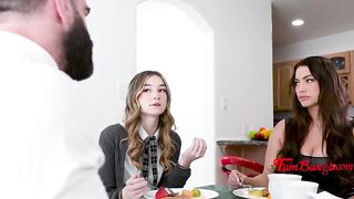 Stepdad Gets Wild Fucking The Attitude Right Out