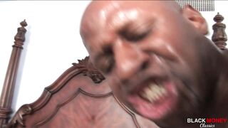 Busty Ebony MILF Melody Nakai Fucking & Sucking On Her Favourite Big Black Ramrod