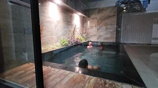 After a swim in the pool, the friendship story ends in sex: betraying a friend's trust by with her husband.