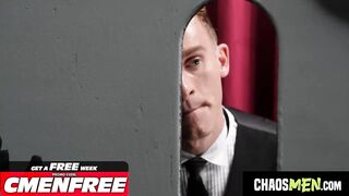 CHAOS MEN - Tatted Stranger Plus Cheating Husband = Bawdy Anonymous Gloryhole Bang