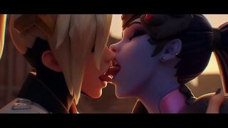Lesbian AI grok video videogame hero shooter lenience and Wdmkr