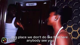 Stranded Naija Honey Fucks a Stranger for Transport Money