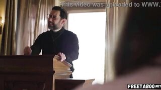 Exposed Teen Seduces Her Priest To Anal Sex