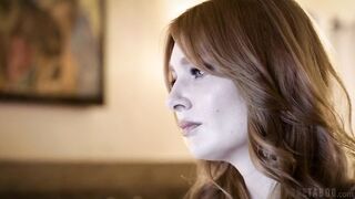 Pure Taboo Redhead Lacy Lennon Feels Sympathy & Lets the Grieving Chap Do What This chab Desires with Her