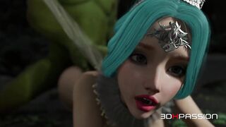 Fairy & Orc Secret Forest Nights – Fellatio-job, Anal & Biggest Cumshots