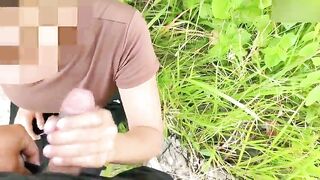 in the neighbor's wife's vagina behind the house