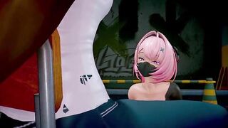 MMD sex anime cuties 3d orgia xxx