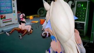 MMD sex anime cuties 3d orgia xxx