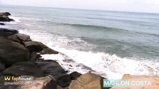 Fucking on the Nudist Beach with My Trans Girlfriend