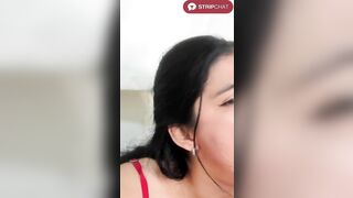 Cute Latin hottie Brunette Works the Sex-toy with Full Fellatio Focus - Mariian_Zeller