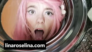 Bizarre roleplay featuring intense twat exciting the metal side