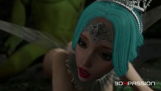 Fairy & Orc Secret Forest Nights – Oral pleasure-job, Anal & Huge Cumshots
