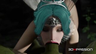 Fairy & Orc Secret Forest Nights – Oral pleasure-job, Anal & Huge Cumshots