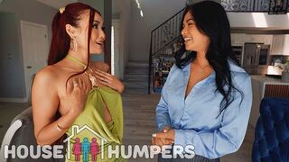 Swinger Couple Seduces Realtor Scarlett Alexis into Sexy FFM threesome