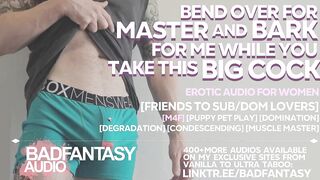 Mean Muscle Master's Puppy Girl Gets An 8-Inch Treat [M4F] [Degradation] [MDom] [Petplay] [ASMR Roleplay For Hotties]