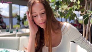 POV : Control MULTIORGASMS on a Date - Remote Sex Toy in a Public Place - ArinaFox