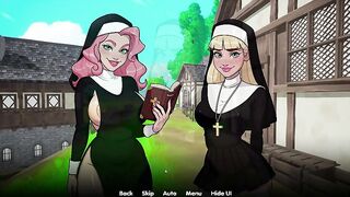 The Nun Has Her Fingers Deep Inside Her Cunt - Divine Degeneracy - Part 2