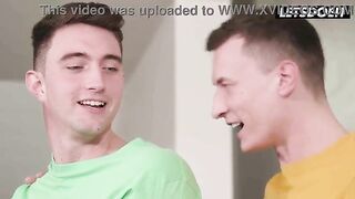 This stud Told Me to Keep Sucking His Weenie While His Friend Screwed My Twat From Behind