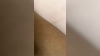 White angel takin big jock