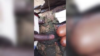 Africandoggy1 handjob a biggest dong