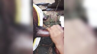 Africandoggy1 handjob a biggest dong